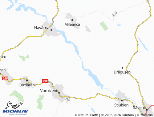 MICHELIN-Landkarte Galbeni - ViaMichelin