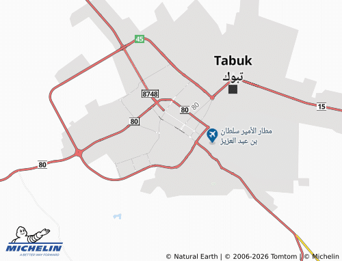 MICHELIN Down Town map - ViaMichelin
