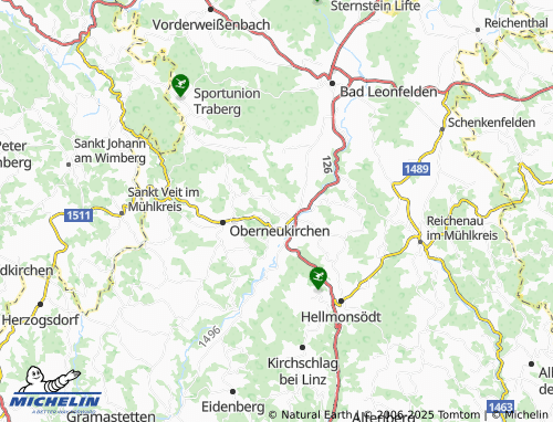 MICHELIN Schauerschlag map - ViaMichelin