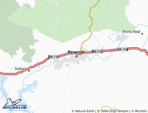 Mapa MICHELIN Vila Santa Cecília - ViaMichelin