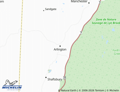 Mappa MICHELIN Arlington - ViaMichelin