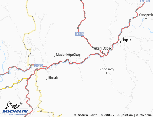MICHELIN Bademli map - ViaMichelin