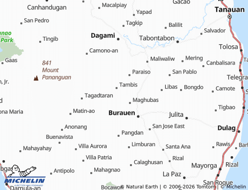 Mappa MICHELIN Villa Rosas - ViaMichelin