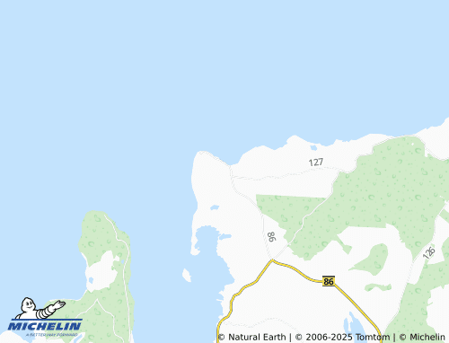 MICHELIN Panga map - ViaMichelin