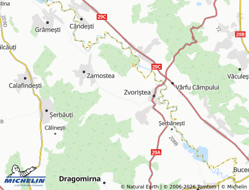 Mappa MICHELIN Buda - ViaMichelin