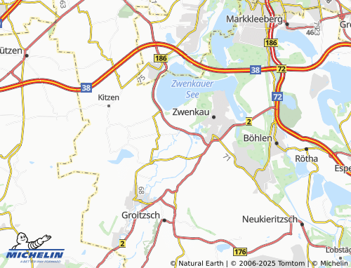 Carte MICHELIN Kleindalzig - ViaMichelin