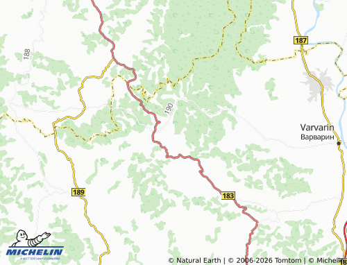 Carte MICHELIN Toljevac - ViaMichelin
