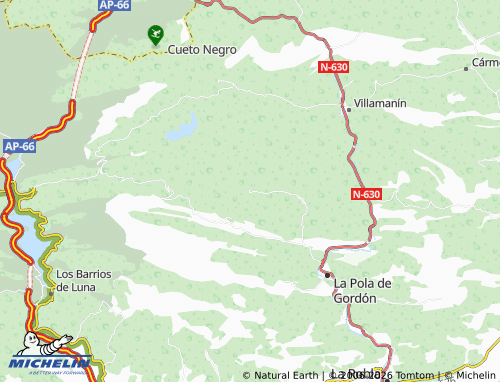 MICHELIN Folledo map - ViaMichelin