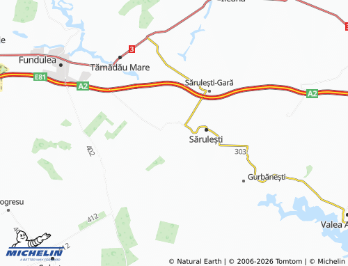 Mappa MICHELIN Măgureni - ViaMichelin