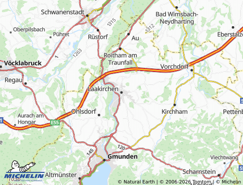 MICHELIN Laakirchen map - ViaMichelin