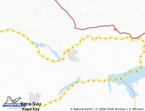 Mapa MICHELIN Khanabadskiy - ViaMichelin