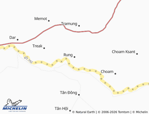 Mapa MICHELIN Rung - ViaMichelin