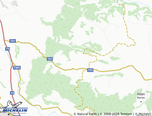 MICHELIN Kladenets map - ViaMichelin