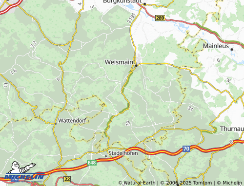 MICHELIN Schammendorf map - ViaMichelin