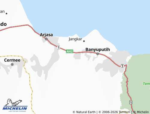 Mapa MICHELIN Mojosari - ViaMichelin