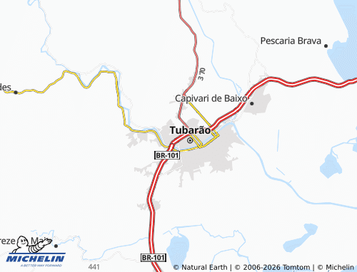 Mapa MICHELIN Humaitá de Cima - ViaMichelin