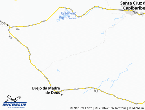 Mappa MICHELIN Caldeirão - ViaMichelin