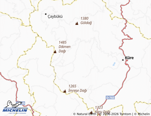 Mapa MICHELIN Kozköy - ViaMichelin