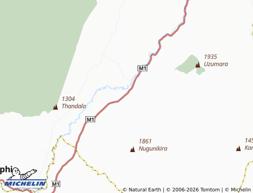 MICHELIN Mzokoto map - ViaMichelin