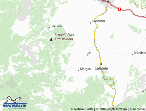 Mappa MICHELIN Bociu - ViaMichelin