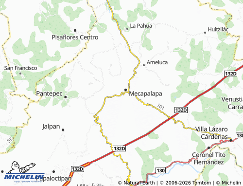 Mappa MICHELIN Cuauhtémoc - ViaMichelin