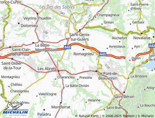 Mappa MICHELIN Le Nant - ViaMichelin