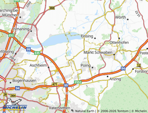 MICHELIN Landsham map - ViaMichelin