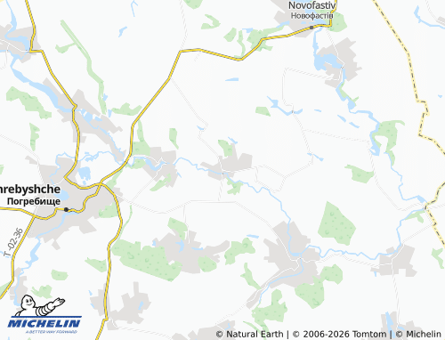 Mappa MICHELIN Sarazhyntsi - ViaMichelin