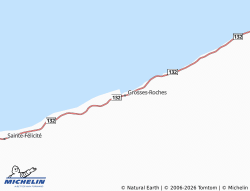 MICHELIN Grosses-Roches map - ViaMichelin