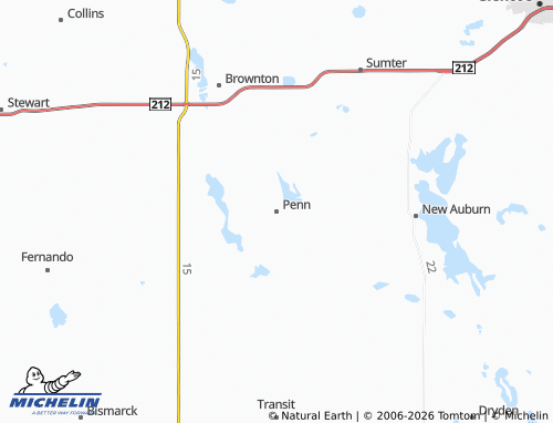 Mappa MICHELIN Penn - ViaMichelin