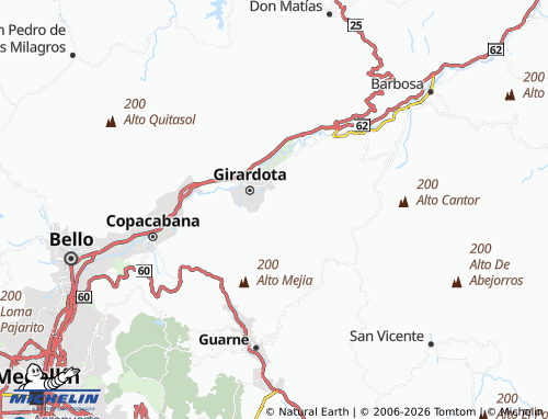 MICHELIN Jamundí map - ViaMichelin