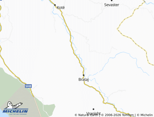 Mappa MICHELIN Lepenicë - ViaMichelin