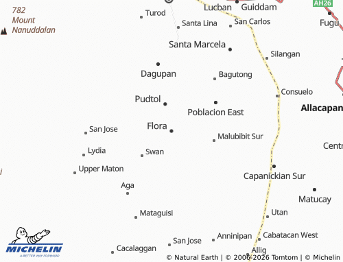 MICHELIN Flora map - ViaMichelin