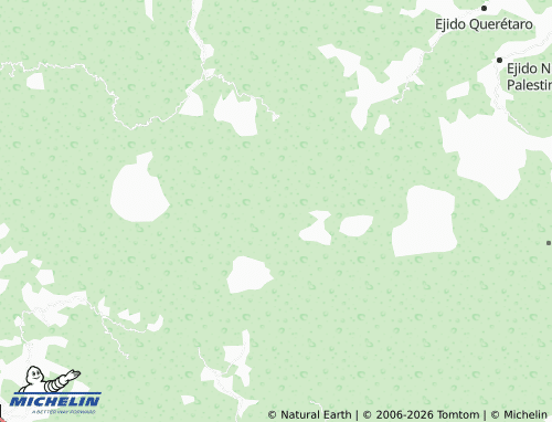 MICHELIN Ejido Monterrey map - ViaMichelin