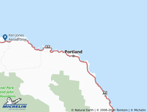 MICHELIN Portland map - ViaMichelin