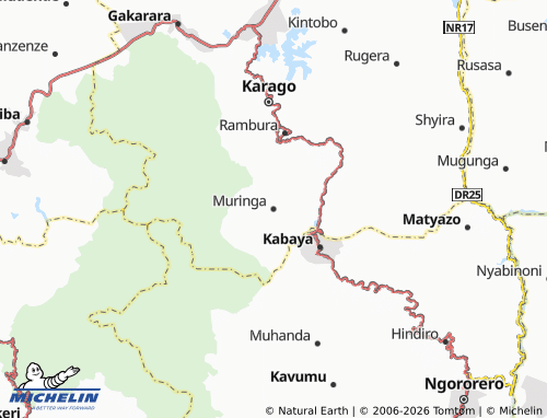 Mapa MICHELIN Muringa - ViaMichelin