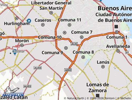 Mappa MICHELIN Mataderos - ViaMichelin
