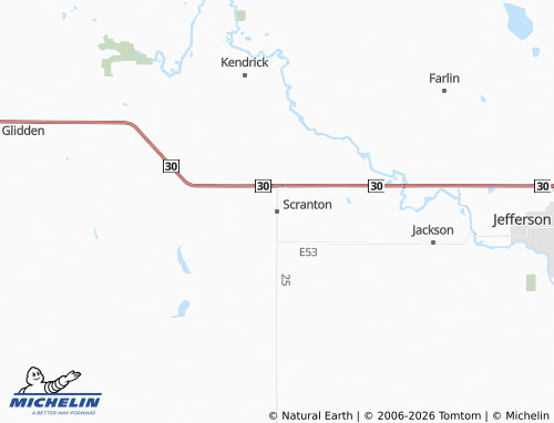 Mappa MICHELIN Scranton - ViaMichelin