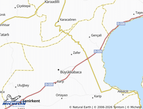 Mappa MICHELIN Zafer - ViaMichelin