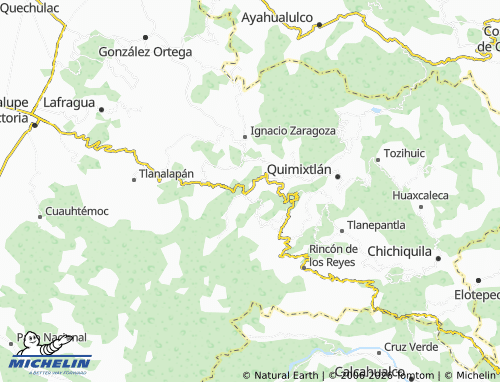 Mapa MICHELIN El Carmen - ViaMichelin