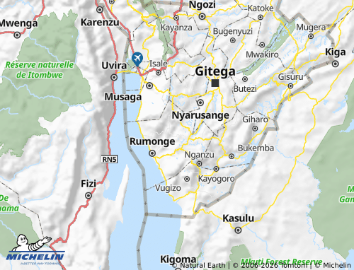 Mapa MICHELIN Songa - ViaMichelin