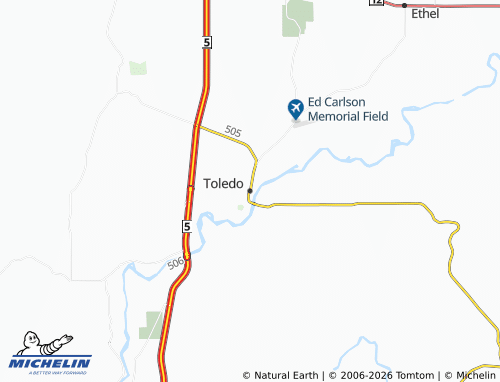 Mappa MICHELIN Toledo - ViaMichelin