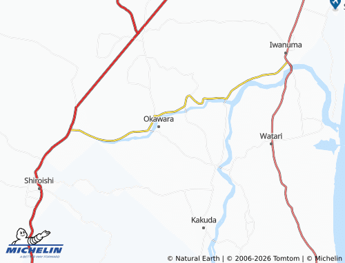 Mapa MICHELIN Funaoka - ViaMichelin