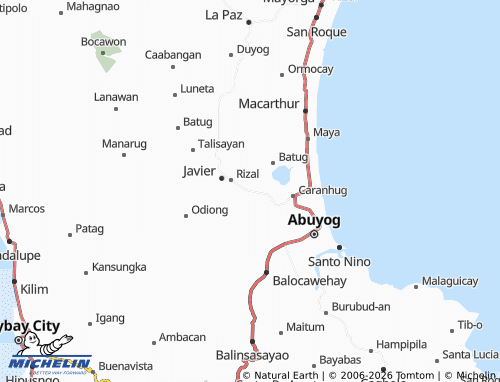 MICHELIN Inayupan map - ViaMichelin