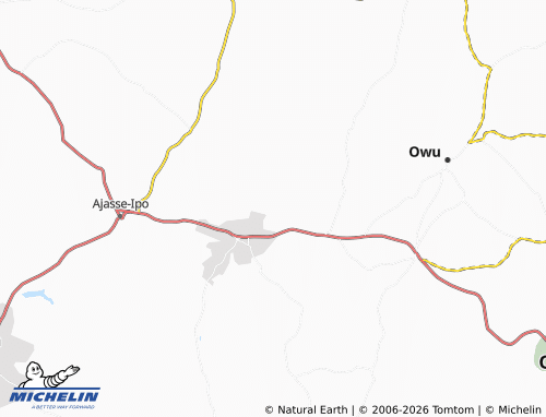 Mappa MICHELIN Idjomu-Oro - ViaMichelin