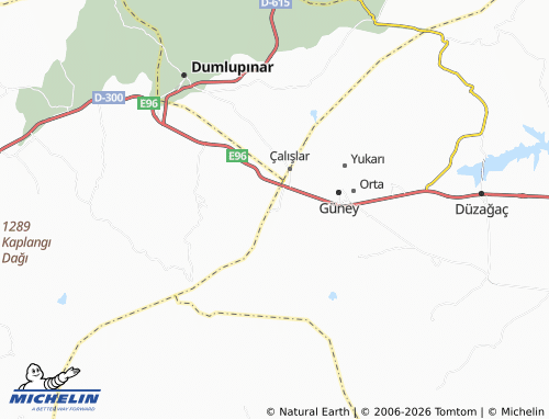 Mappa MICHELIN Elvanpaşa - ViaMichelin