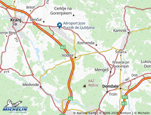 Mappa MICHELIN Vodice - ViaMichelin