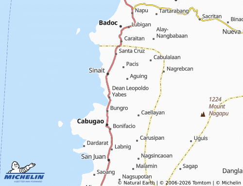 MICHELIN Baracbac map - ViaMichelin