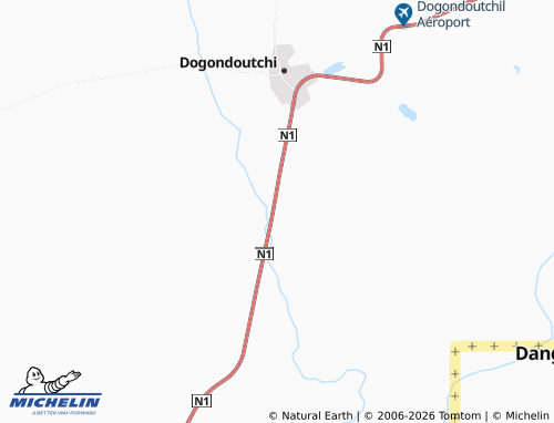 Mapa MICHELIN Touloum Meri - ViaMichelin