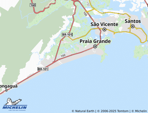MICHELIN Vila Tupi map - ViaMichelin